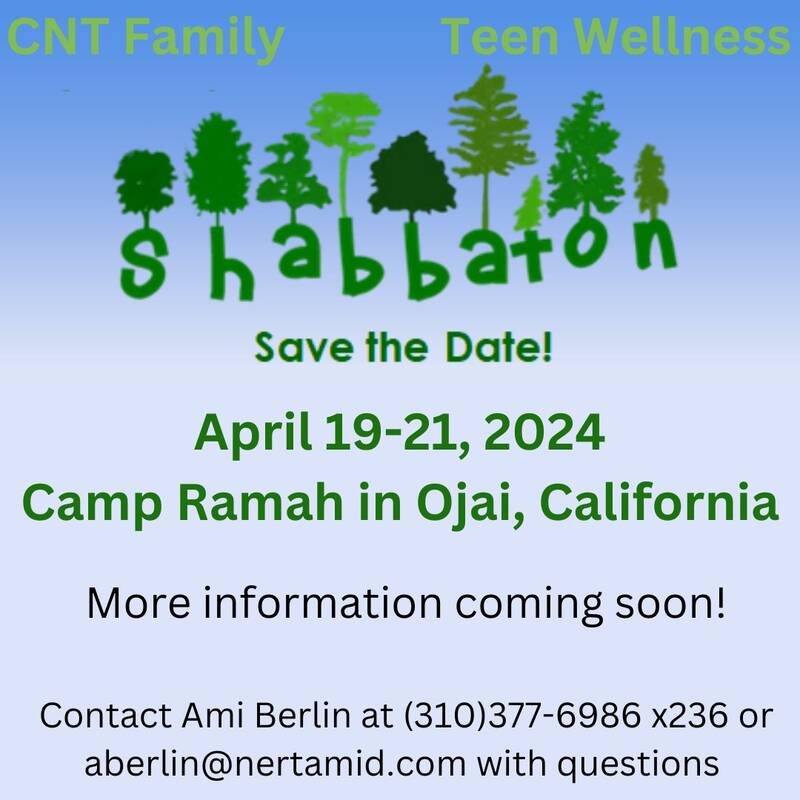 Banner Image for CNT Family & Teen Wellness Shabbaton